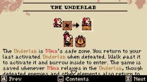 The Underlab safe zone tutorial in Mina the Hollower